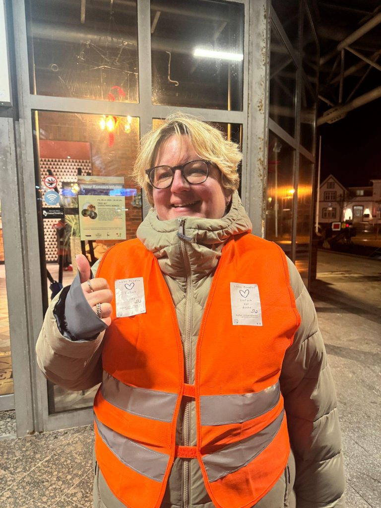 Auch Vorstandsmitglied Simone Hogrebe findet die Aktion top.