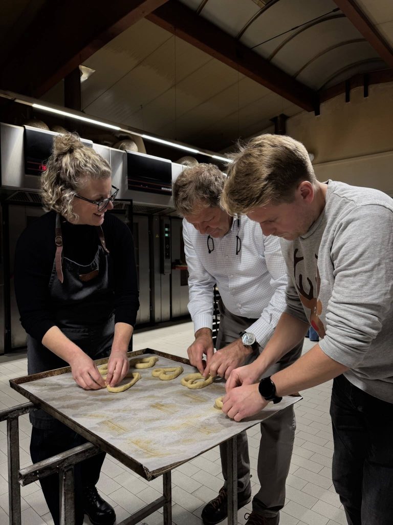 Backen für die Pendlerinnen und Pendler...